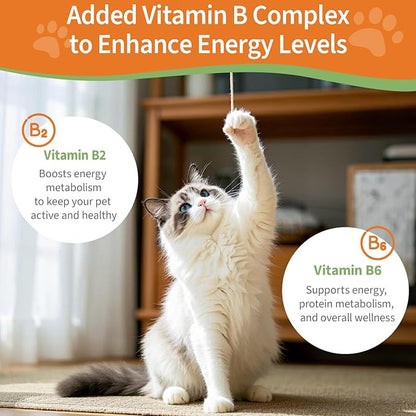 6-in-1 Kidney Support for Cats & Dogs – Promotes Healthy Kidney Function, Energy Levels & Fluid Balance – Veterinarian Formulated Herbal Supplement with Vitamin B2 & B6 – 2 fl oz (59 ml)