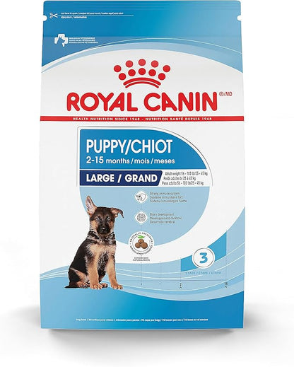 Royal Canin Size Health Nutrition Large Puppy Dry Dog Food, 17 lb Bag