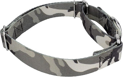 Country Brook Petz - Urban Camo Martingale Dog Collar and Leash - Camouflage Collection Featuring Rugged Designs (1 Inch, Large)