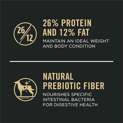 Purina Pro Plan High Protein, Digestive Health Large Breed Dog Food Dry, Chicken and Rice Formula - 34 lb. Bag