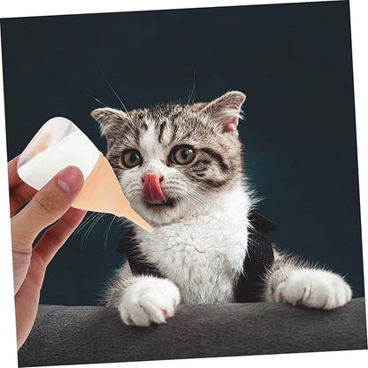 Toddmomy Newborn Puppy Milk Feeder Bottle Set Tiny PET Nursing Bottle for Kittens and Puppies Feeding Tool Soft Nipple for Small Animals and PET Care