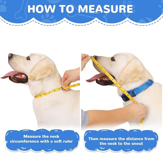 Soft Dog Cone Collar for Dogs After Surgery, Transparent Cone for Dogs to Stop Licking, Breathable Dog Neck Cone for Small Medium Large Dog, Adjustable Elizabethan Pet Recovery Collar (Blue, Size 3)
