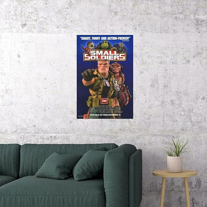 Rectify the Race Small Soldiers Movie Gregory Edward Smith Kirsten Dunst 12x16 Poster