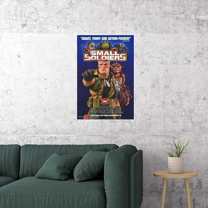 Rectify the Race Small Soldiers Movie Gregory Edward Smith Kirsten Dunst 24x36 Poster