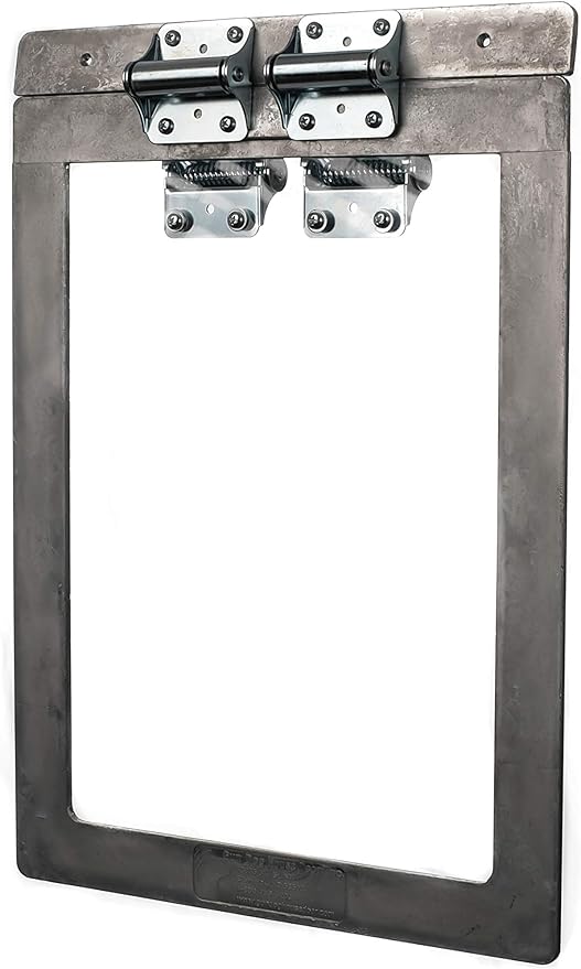 | Big Dog Door Wall Entry Bundle | Chew Proof, Weather Tight | Door, Entry Frame and Closing Panel | Size 120-200+ lbs | Frame 18' x 28'