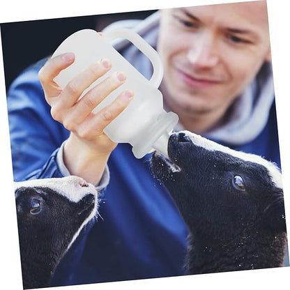 2pcs Nursing Bottle for Calf Kitten Calf Milk Bottle Pet for Livestock
