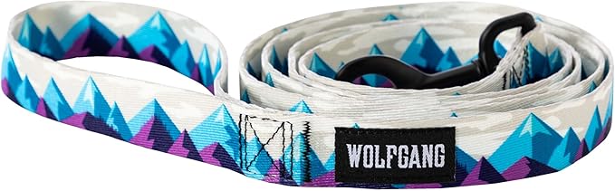 Wolfgang Heavy Duty Dog Leash, Pull-Tested for Walking & Training, Rockypeaks, Small
