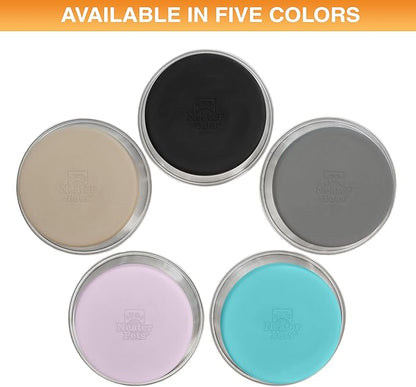 Neater Pet Brands Stainless Steel Dog Bowls with Non-Slip Rubber Bottom – Set of 2, 6 Cup (48 oz), Teal - Heavy Duty Metal Dog Bowl, Dishwasher Safe, Food or Water Bowl, Ideal for Large Dogs