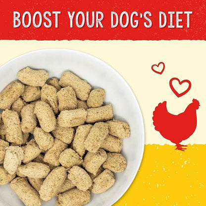 Stella & Chewy's Freeze-Dried Raw Dog Food for hip and joint - Cage-Free Chicken - Natural Solution for Cardiovascular Support & Energy - Premium Raw Nutrition - 4.25 oz.