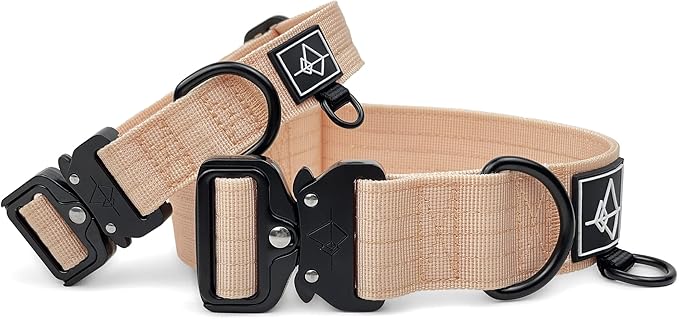 Made to ROAM Premium Dog Collar - Adjustable Heavy Duty Nylon Collar with Quick-Release Metal Buckle (Carolina Blooms, Classic Size 3)