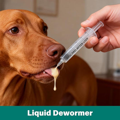 De-Wormer for Medium and Large Dogs, Oral Treatment for Tapeworm, Roundworm & Hookworm