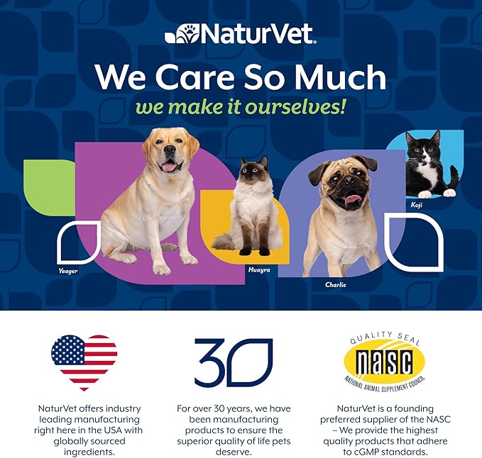 NaturVet – Coprophagia Stool Eating Deterrent – Deters Dogs from Consuming Stool – No Poop Eating for Dogs - Enhanced with Breath Aid Freshener, Enzymes & Probiotics – 130 Soft Chews