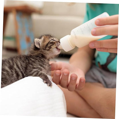 Accurate Measurement Pet Nursing Bottle and Milk Brush for Kitten Bottles Pet Supplies