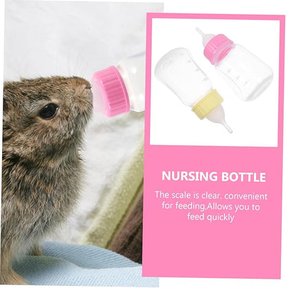 BESPORTBLE 2pcs Kitten Feeding Bottles Milk Bottle for Cats Puppy Feeder Kitten Feeder