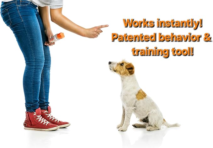 Dog Stop! - Stop Barking, Jumping, Chasing, Fighting, Scratching, Chewing, Biting & More! Safe, Humane, Effective Pet Behavior Correcting and Training Tool