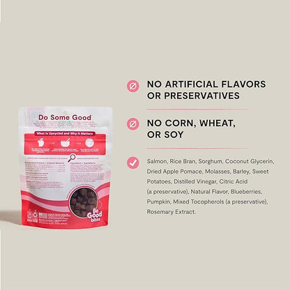 Open Farm, Be Good Bites, Soft Dog Training Treats, Small & Chewy, Made with Ethically & Sustainably Sourced Ingredients, Non-GMO Fruits & Grains, Wild-Caigh Salmon Recipe, 6oz Pouch