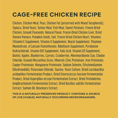 Instinct RawBoost, Natural Dry Dog Food with FreshDried Raw, High Protein, Grain-Free Recipe - Real Chicken, 3.5 lb. Bag