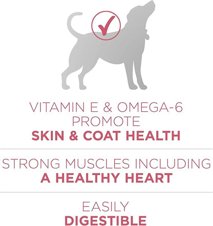 Purina ONE Natural, Sensitive Stomach Dry Dog Food, +Plus Skin & Coat Formula - 16.5 lb. Bag