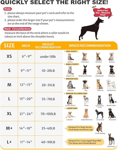 MIDOG Inflatable Dog Cone Collar, Lion Mane Soft Dog Cone Alternative After Surgery with 40% Extra Protection Area Anti-Lick, Adjustable Donut Recovery Collar for Large Medium Small Dogs (Lion, XL)