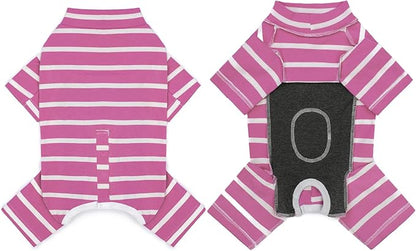 Dog Surgery Recovery Suit for Male/Female, Post-Op Shirt, Bodysuit, E-Collar & Cone Alternative, Anti-Licking Snugly Onesie