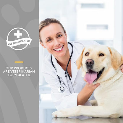 NaturVet Quiet Moments Calming Aid Dog Supplement, Helps Promote Relaxation, Reduce Stress, Storm Anxiety, Motion Sickness for Senior Dogs – 60-Ct. Soft Chews