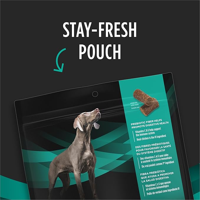 Pro Plan Veterinary Diets Purina Digestive Health Bites Dog Treat Chews - 16 oz. Pouch (Pack of 2)