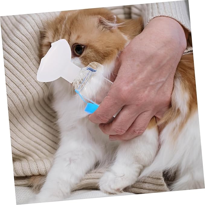 Toyvian Pet Chamber Breathing Indicator for Cats and Dogs Feline Medication System for Respiratory Health and Veterinary Use
