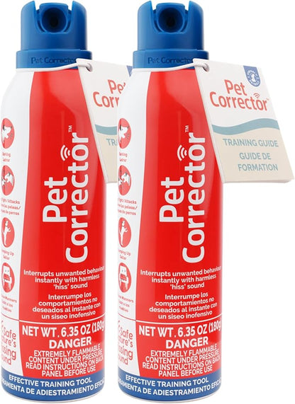 PET CORRECTOR Dog Trainer, 200ml. 4 Pack- Stops Barking, Jumping Up, Place Avoidance, Food Stealing, Dog Fights & Attacks. Help stop unwanted dog behaviour. Easy to use, safe, humane and effective.