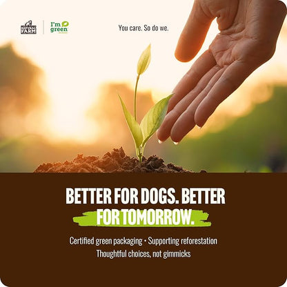 Natural Farm Odor-Free Collagen Chews, (12-Inch, 12-Pack), Long Lasting Bully Sticks & Rawhide Alternative Dog Treats, 95% Collagen, High Protein Best Dental Dog Treats – Medium & Large Dogs