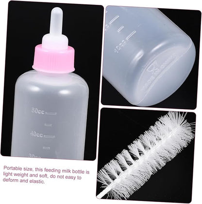 Happyyami Pet Accessories of Cat Dog Feeding Bottles Small Kitten Feeding Milk Bottle Pet Nursing