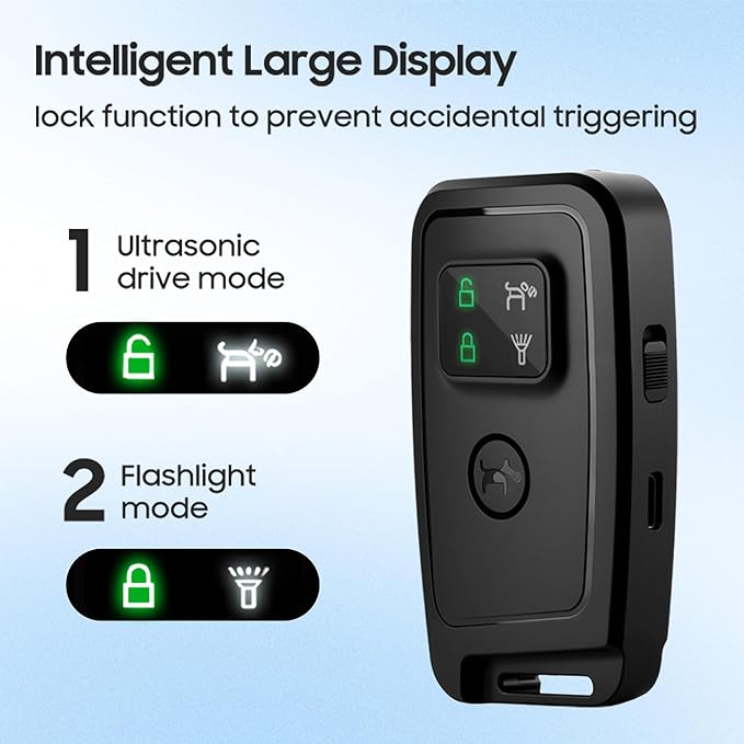 Ultrasonic Anti Barking Device for Dogs，Dog Deterrent Devices & Barking Silencer for Bad Behavior，Indoor/Outdoor Dog Training Bark Control