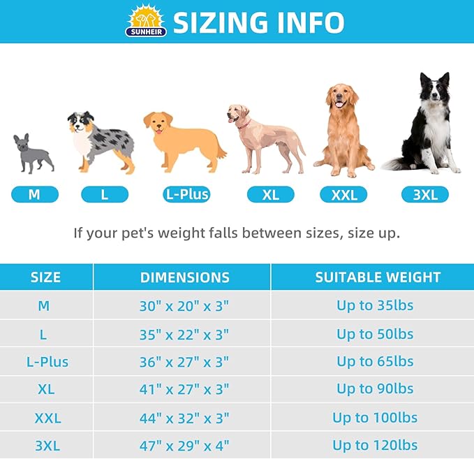 Sunheir Orthopedic Dog Bed for Extra Large Dogs, Waterproof Deluxe Plush Dog Crate Bed with Removable Washable Cover & Anti-Slip Bottom, Egg Crate Foam Pet Bed Mat, 41 x 27 Inches, Pink