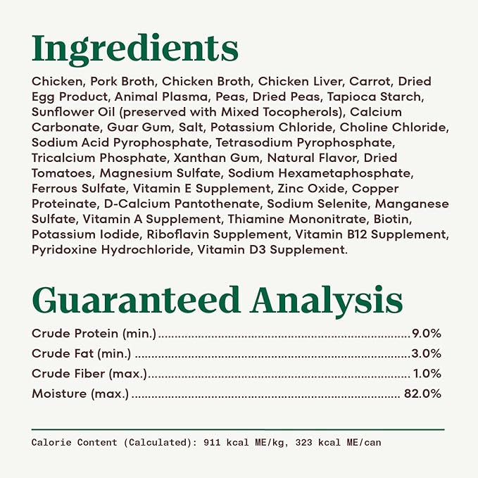 Nutro Hearty Stew Canned Wet Dog Food, Natural Grain Free Dog Food Wet Cuts in Gravy Tender Chicken with Carrot & Pea Stew, 12.5 oz. Cans (12 Count, Pack of 1)