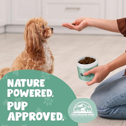 COLORADO DOG 100% Natural Flea & Tick Prevention for Dogs, Chewable – Made in USA Bacon Flavor Soft Chews – Dog Flea & Tick Treatment Control – Oral Pill Repellent Alternative for All Breeds (120 Ct)