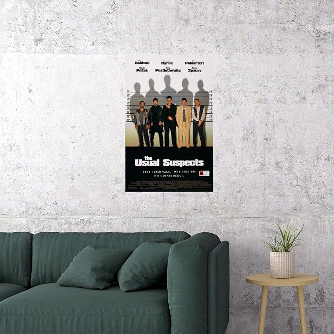 The Usual Suspects Movie Kevin Spacey Gabriel Byrne 12x16 Poster