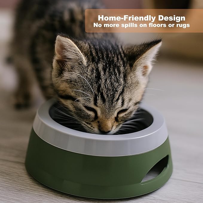 Dog Water Bowl (25oz),No Spill Water Bowl for Dogs and Cats,Water Bowl Dispener for Travel and Home,No Messy Splashes, Spilling or Drips for Dogs & Cats