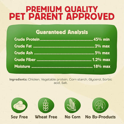 Chewmasters Chicken Coins Training Treats for Dogs (32 oz) – Dog Training Treats – Healthy Rewards – Real Chicken Meat Bites for All Breeds