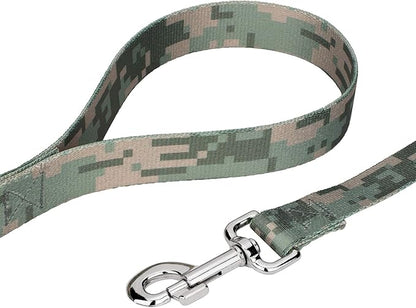 Country Brook Petz - Digital Camo Martingale Dog Collar and Leash Limited Edition - Camouflage Collection Featuring Rugged Designs (5/8 Inch, Small)