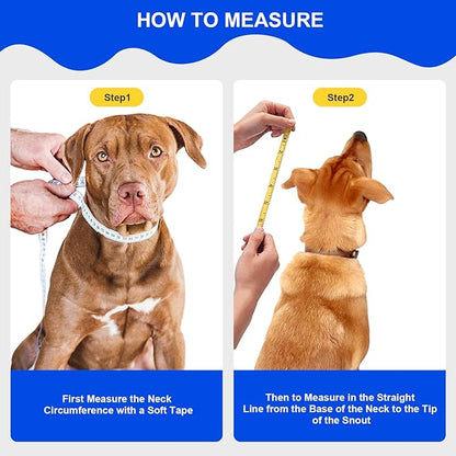 Lainergie Adjustable Soft Dog Cone Collar for After Surgery Recovery, Comfortable Pet Recovery Protective Collar for Medium Large Dogs, Elizabethan Dog Neck Collar (XL, Black)
