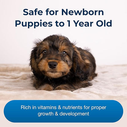 Pet-Ag Esbilac Puppy Milk Replacer Powder - 12 oz - Powdered Puppy Formula with Prebiotics, Probiotics & Vitamins for Puppies Newborn to Six Weeks Old - Easy to Digest
