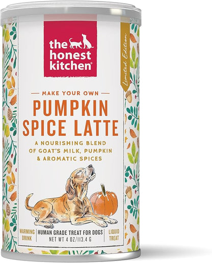 The Honest Kitchen Human Grade Pumpkin Spice Latte, 4oz Canister