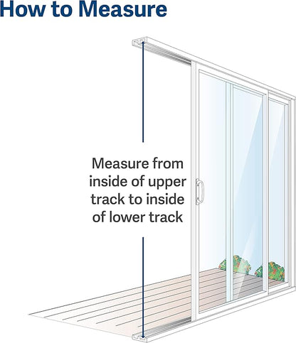 PetSafe Sliding Glass Pet Door - No-Cut DIY Install Doggy Door for Renters - Aluminum Frame - Adjustable Height 75 7/8" to 80 11/16" - Ideal for Medium Dogs Up to 40 lb - Bronze