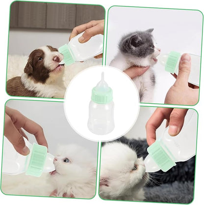 Pet Nursing Bottle Kit for Kitten Puppy Feeding Milk Bottle Set Sturdy Portable