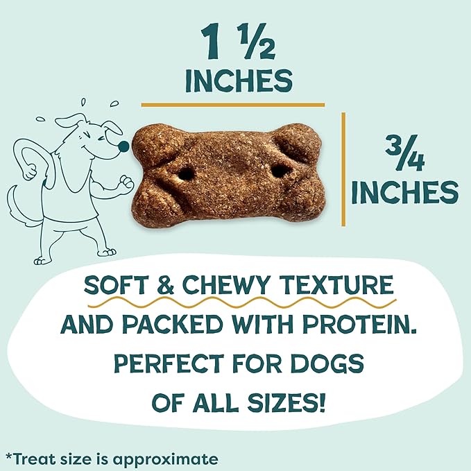 Shameless Pets Soft & Chewy Dog Treats, Cheeky Chicken Meaty Tenders, 1.5lb – Real Chicken is 1st Ingredient – Grain Free, No Corn or Soy – Digestive Support – for Small, Medium & Large Dogs