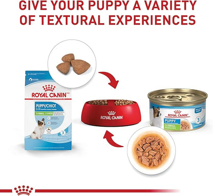 Royal Canin Size Health Nutrition X-Small Puppy Dry Dog Food, 3 lb Bag