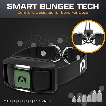 INVIROX Training Collar for Large Dog [Spark K9] 124 Levels Dog Training Collar with Remote 1100yd Range, Night-Light Mode Dog E Collar for Medium Dogs IP67 Waterproof (Spark k9 x2 new)