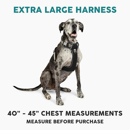 Embark Adventure XL Dog Harness No-Pull for Extra Large Dogs – Reflective, Military-Grade Nylon, Dual Leash Clips, Gel-Lined Handle, Soft & Padded