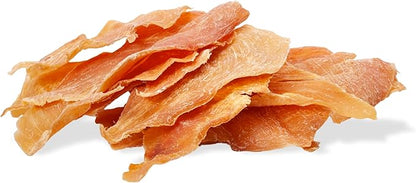 JustFoodForDogs Single Ingredient Healthy Dog Treats and Dog Snacks, Jerky Treats, Human Grade, Preservative and Grain Free, Rawhide Free Chews, Low Calorie Treat - Chicken Breast, 2.5 oz Pack of 4