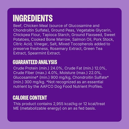 Wellness CORE Healthy Joints Dog Treats, Natural, Grain Free, 8 oz