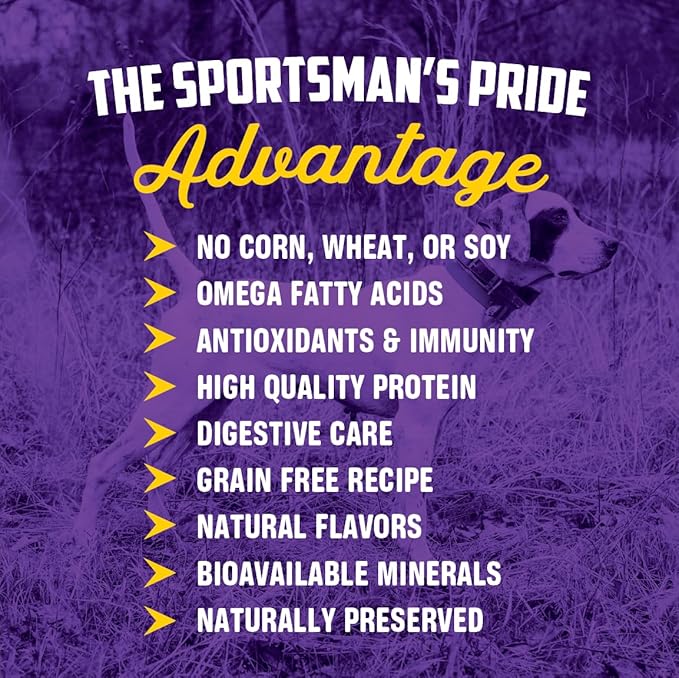 Sportsman's Pride Field Master Grain-Free Chicken, Sweet Potato, & Berry Recipe Dry Dog Food, 30-lb Bag